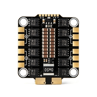 Contrôleur électronique de vitesse (ESC) sans balais 4-en-1 AM32 45A pour drone FPV quadricoptère