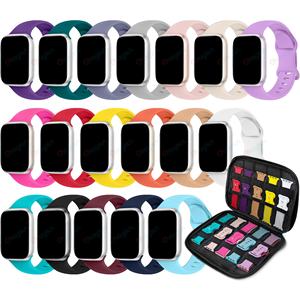 Nouveau <span class=keywords><strong>Bracelet</strong></span> Sport en Silicone de Luxe pour <span class=keywords><strong>Apple</strong></span> <span class=keywords><strong>Watch</strong></span> Ultra 3/2, Séries 10 9 8 SE 3, iWatch 11 10, 49mm <span class=keywords><strong>44mm</strong></span> 45mm 42mm - Product Image 2