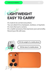 Mini caméra pour enfants S153 HD rétro, caméra numérique de poche, enregistreur <span class=keywords><strong>vidéo</strong></span> portable, porte-clés, mini caméra - Product Image 6