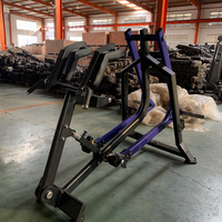 Machine de musculation professionnelle à charge par disques pour entraînement de fessiers, équipement de fitness de haute qualité