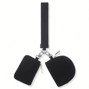 Women's Multifunctional Key <b>Bag</b> Portable <b>Mini</b> Coin Wallet with Simple Design for Bank Cards & Keys Fashionable <b>Mini</b> Wrist <b>Bag</b> - Product Image 1