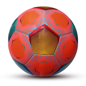 โรงงานขายส่งฟุตบอล PU/PVC ขนาดมาตรฐาน 5 แบบกำหนดเอง พร้อมโลโก้ เย็บด้วยเครื่องจักร ฟุตบอลโปรโมชั่น - Product Image 1