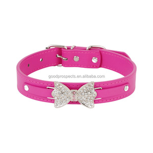 Penjualan laris ikat kepala kucing kerah hewan peliharaan tali kreatif pita Berlian kalung anjing kecil - Product Image 5