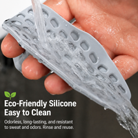 Protège-mains en silicone antidérapant pour barre de traction, protection des paumes pour l'entraînement, anti-callosités, durable pour la gym à domicile