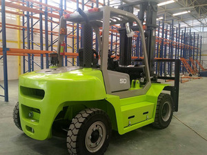 Fd50 日本柴油机中国选装轮胎叉车 Fd50 液化石油气叉车 5吨出售 - Product Image 3
