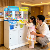 Mini machine à griffes à monnayeur pour bonbons et capsules, jeu d'arcade attrape-prémiers