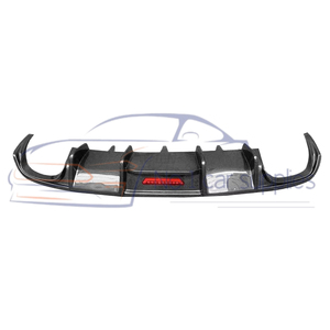Modifica in Fibra di Carbonio di Alta Qualità con <span class=keywords><strong>Quattro</strong></span> Luci Esterne e Diffusore Posteriore Adatto per <span class=keywords><strong>A6</strong></span> C7 Nuovo Stile 2012+ - Product Image 3