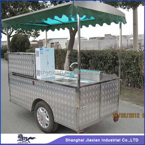 Custom Mobile Fast Food Truck Trailers with Fully Equipped Coffee Ice Food Cart Food Truck With Kitchen - Product Image 2