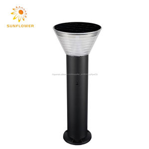 Alta brillante Pilar Pequeño camino al aire libre jardín patio parque Solar llevó la luz del césped - Product Image 1