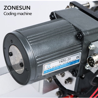 ZONESUN LIVRAISON GRATUITE Date d'expiration ruban codage étiquette imprimante ruban chaud codeur pour LT-50 étiqueteuse