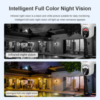 LS VISION 3MP 2K 无线太阳能供电 PTZ 摄像机 4G WiFi 户外安全摄像头 PIR 人体检测 双向音频 Ubox 应用程序