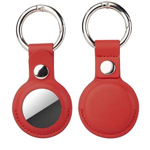 Funda Protectora de Cuero PU para <span class=keywords><strong>Apple</strong></span> AirTag, con Llavero Antipérdida, Accesorios para Llaves, Cartera y Rastreo de Equipaje - Product Image 3