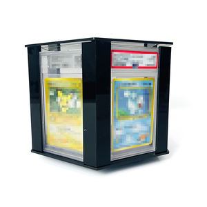 ขาตั้งจัดระเบียบแผ่นงานจัดแสดงสินค้าแบบหมุนได้สีดำงานตามสั่ง - Product Image 1