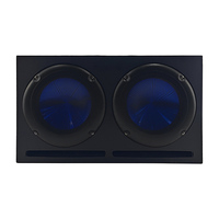 Caisson de basses actif pour voiture double OEM de 10 pouces avec boîtier de caissons de basses fortes de 200W RMS