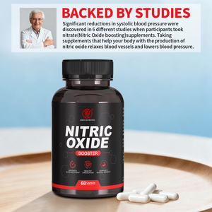 Suplemento de Óxido Nítrico de Marca Privada, Cápsulas Naturales para Aumentar la Energía, el Crecimiento Muscular y Mejorar la Salud - Product Image 3