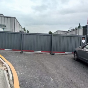 Nhiệm Vụ Nặng Nề Nhôm Hiện Đại Trượt Thiết Kế Cửa Tùy Chỉnh Cửa Trượt Kính Thiên Văn Cửa Điện Tự Động Cắt Hàng Rào Cổng - Product Image 6