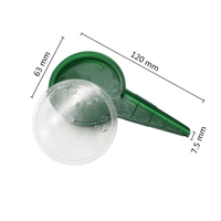 Distributeur de semis de taille réglable, semoir de semis 5 en 1 diffuseur en plastique outil de fournitures de plantes de jardin de ferme