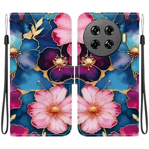 เคสหนังแฟชั่นกระเป๋าเงินลายดอกไม้ผีเสื้อสำหรับ infinix <span class=keywords><strong>ZERO</strong></span> 40 4G 30 5G Note 50 Pro PLUS Hot 50 50I GT <span class=keywords><strong>20</strong></span>ฝาพับตั้ง - Product Image 3