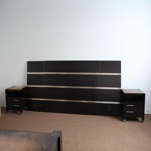 Wyndham Giorni Inn Hotel Mobili Noce Moderna Testiera Comodini Pannelli <span class=keywords><strong>di</strong></span> Parete Camera Da Letto Dell'hotel Set In Legno Massiccio/mdf/legno compensato, <span class=keywords><strong>di</strong></span> legno - Product Image 6