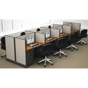 Thẳng 8 Người Trạm Làm Việc Văn Phòng Tủ Cuộc Gọi Trung Tâm Phòng (SZ-WS002) - Product Image 1