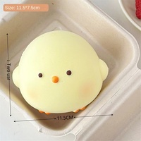 Juguete de simulación de explosiones, pan de plástico, queso, de rebote lento, suave y húmedo, para amasar, musical, de descompresión, para ventilar el estrés, lindo, juvenil, Zhejiang