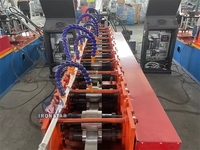 Máquina Automática para Fabricar Trusses en U, Máquina de Perfilado de Rollos de Aluminio para Techos, Equipo de Perfilado de Perfiles en U de Acero