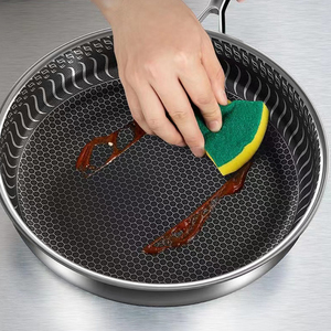 Chảo chống dính hai mặt tổ ong Mofun 5201 bằng thép không gỉ 316, bộ dụng cụ nấu ăn gia đình - Product Image 6