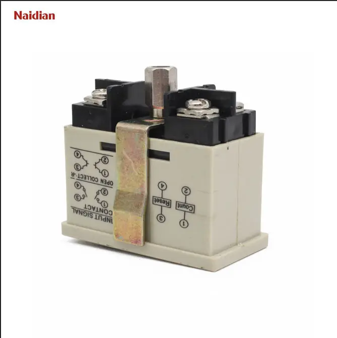 Fábrica de Naidian que produce 6 u 8 circuitos de control de automatización de pantalla LCD Digital usados temporizador acumulativo DHC3L