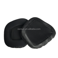 Diskon besar bantalan telinga Gel pengganti penutup bantal kompatibel dengan Cor sair Void PRO RGB kabel/headphone Headset Gaming nirkabel