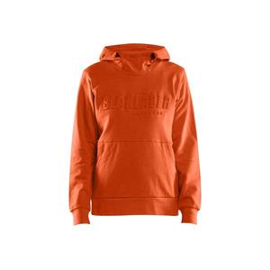 BLAKLADER - 356011585409L Sudadera con capucha mujer 3D Naranja/Rojo-EAN 7330509880234 WORK HOODIES - Product Image 1