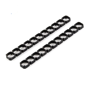 Factory Wholesale 18650 1x11 Lithium Battery Support OEM Battery Support <b>Plastic</b> ABS PC Material 18650 Holder - Product Image 2