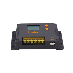 Contrôleur de charge <span class=keywords><strong>solaire</strong></span> PWM avec écran LCD Lumiax MAX2024-U 12V 24V 20A, <span class=keywords><strong>tension</strong></span> PV max 35V, système d'énergie <span class=keywords><strong>solaire</strong></span> 170W/340W - Product Image 3