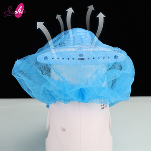 Bonnet de protection jetable non tissé 19 pouces pour <span class=keywords><strong>SPA</strong></span>, hôpital, restauration, maquillage et nettoyage - Product Image 3