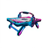 Équipement de jeu vidéo Nouveau jeu de hockey sur socle double avec jetons Machine de jeu pour enfants Jeu intérieur parent-enfant Matériel de jeu pour plus de 8 ans