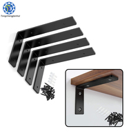Support d'angle en fer forgé en métal à 90 degrés avec bout de coin rond personnalisé pour connexion de barre en bois de lit de meuble