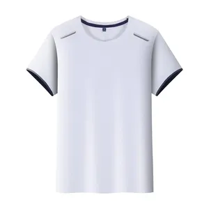 Wholesale 100%polyester short sleeve logo custom election design ready for transfer print plain boys t-shirts&polo shirts