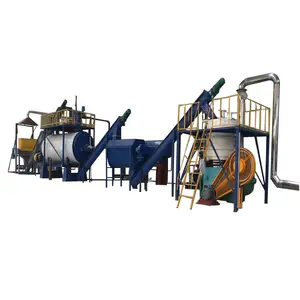 Automatic feather meal processing line rendering plant feather meal drying machine hot sale