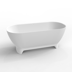 <span class=keywords><strong>Bañera</strong></span> independiente de lujo OEM <span class=keywords><strong>con</strong></span> <span class=keywords><strong>patas</strong></span> Función de remojo <span class=keywords><strong>para</strong></span> uso en baños interiores apartamentos hoteles proyectos comerciales - Product Image 2