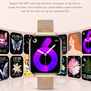 CD06 KM66 thông minh xem BT cuộc gọi huyết áp Oxy Màn hình thể thao tập thể dục Tracker Hot Bán la bàn vuông Relogio Smartwatch - Product Image 6