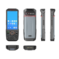Escáner de Código de Barras Portátil PDA con Android 13.0, 64G, Pantalla de 4.2 Pulgadas, NFC 13.56MHz, Colector de Datos, Funciones 1D/2D, en Stock