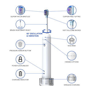 Oscilación y Vibración Cepillo De Dientes Electrico Szczoteczka Soniczna Zahnburste Elektrisch Brosse A Dents Electrique - Product Image 2