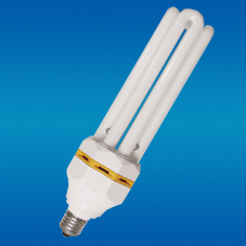 Lampe CFL en plastique blanc OEM E27 4U 6000K Lumière du jour 80lm/W 6000 heures CRI 80 Contrôle par interrupteur AC 220V Garantie de 2 ans 3840 - Product Image 2