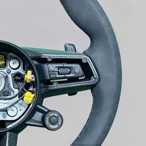 Volante para Automóvil <span class=keywords><strong>Porsche</strong></span> Cayenne Cayman 997.1 991 981 991.1 718 <span class=keywords><strong>GT</strong></span> <span class=keywords><strong>944</strong></span> Macan Panamera Tayneen, Volante de Alcántara - Product Image 4