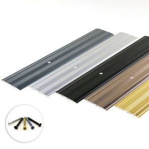 Profilé de transition en aluminium pour carrelage, seuil de porte, pour la décoration intérieure moderne de cuisine et salle de bain - Product Image 2