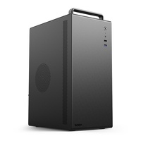 Assembly Full Tower Computer Case Desktop ATX ITX MATX Small Host Full Side Transparent Acrylic Business Office DIY Shell