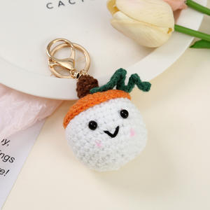 En gros Mignon Tricoté À La Main Creative Porte-clés Mignon Dessin Animé <span class=keywords><strong>Laine</strong></span> Crochet Tissé Pendentif Cadeau Sac Suspendu Pendentif Accessoires - Product Image 4