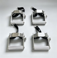 Poignée ergonomique pivotante en aluminium robuste pour machine à poulie de musculation fonctionnelle