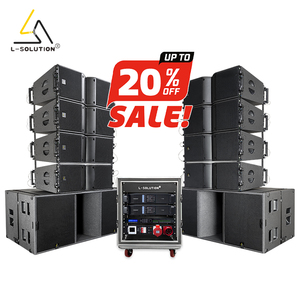 Système de sonorisation professionnel <span class=keywords><strong>L</strong></span>-solution K210 Passive 10 pouces <span class=keywords><strong>Line</strong></span> <span class=keywords><strong>Array</strong></span> KS28 avec deux caissons de basses de 18 pouces - Product Image 1