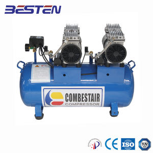 Mesin kompresor gigi, mesin kompresor Dental kualitas tinggi 3hp bebas minyak, mesin Gas 2 silinder untuk AC220V/110V/380V/440V/105V/120V - Product Image 4