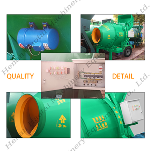 Offre Spéciale professionnel 320L 400L 500L bétonnière mélange à chargement automatique utilisé mélangeur de béton <span class=keywords><strong>godet</strong></span> bétonnière - Product Image 4